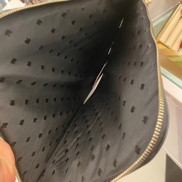 Kate Spade Pink Fox Pattern Clutch - Picture 8 of 8